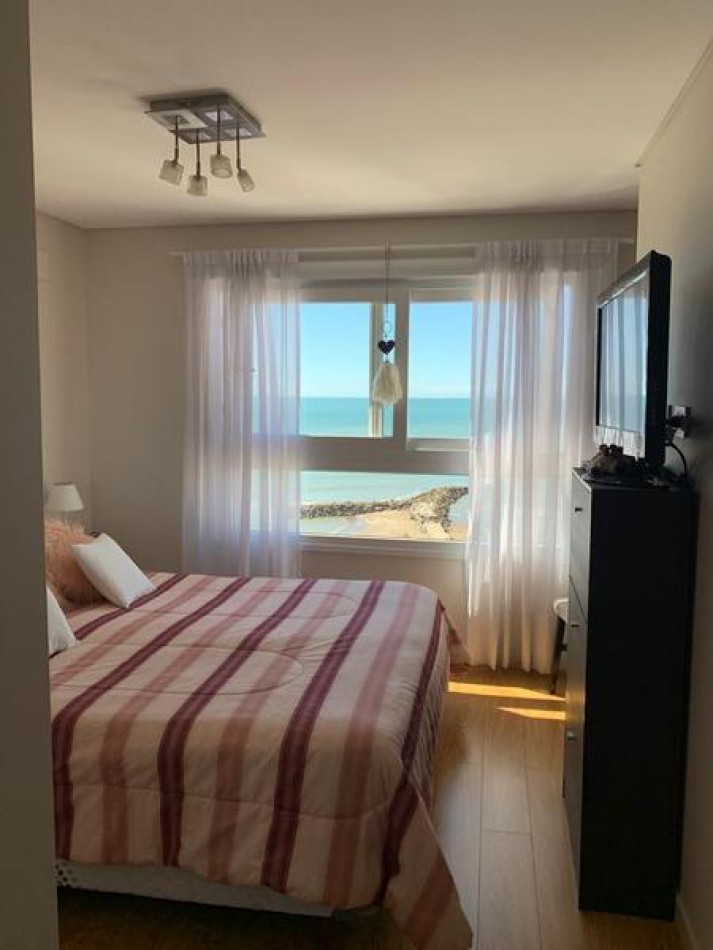 Semipiso de  3 amb . con cochera de categoria, con vista al mar. Edificio Cronos XVII