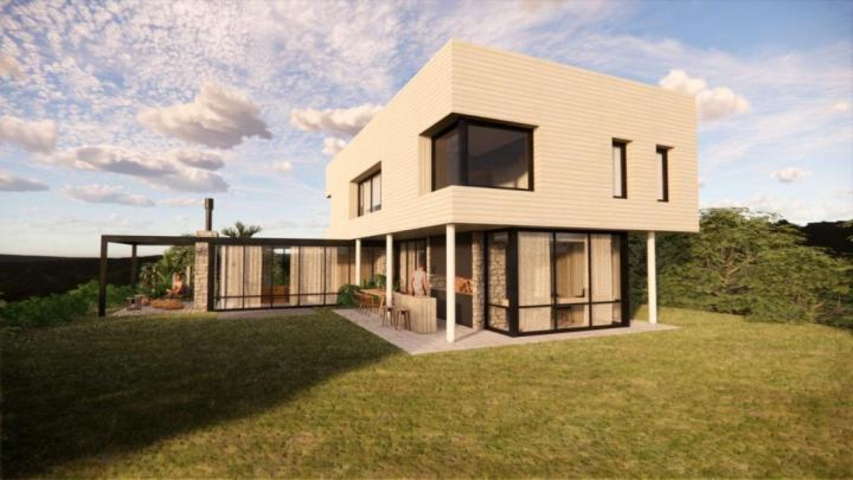 Exclusiva Propiedad en Construccion Avanzada en Barrio Privado