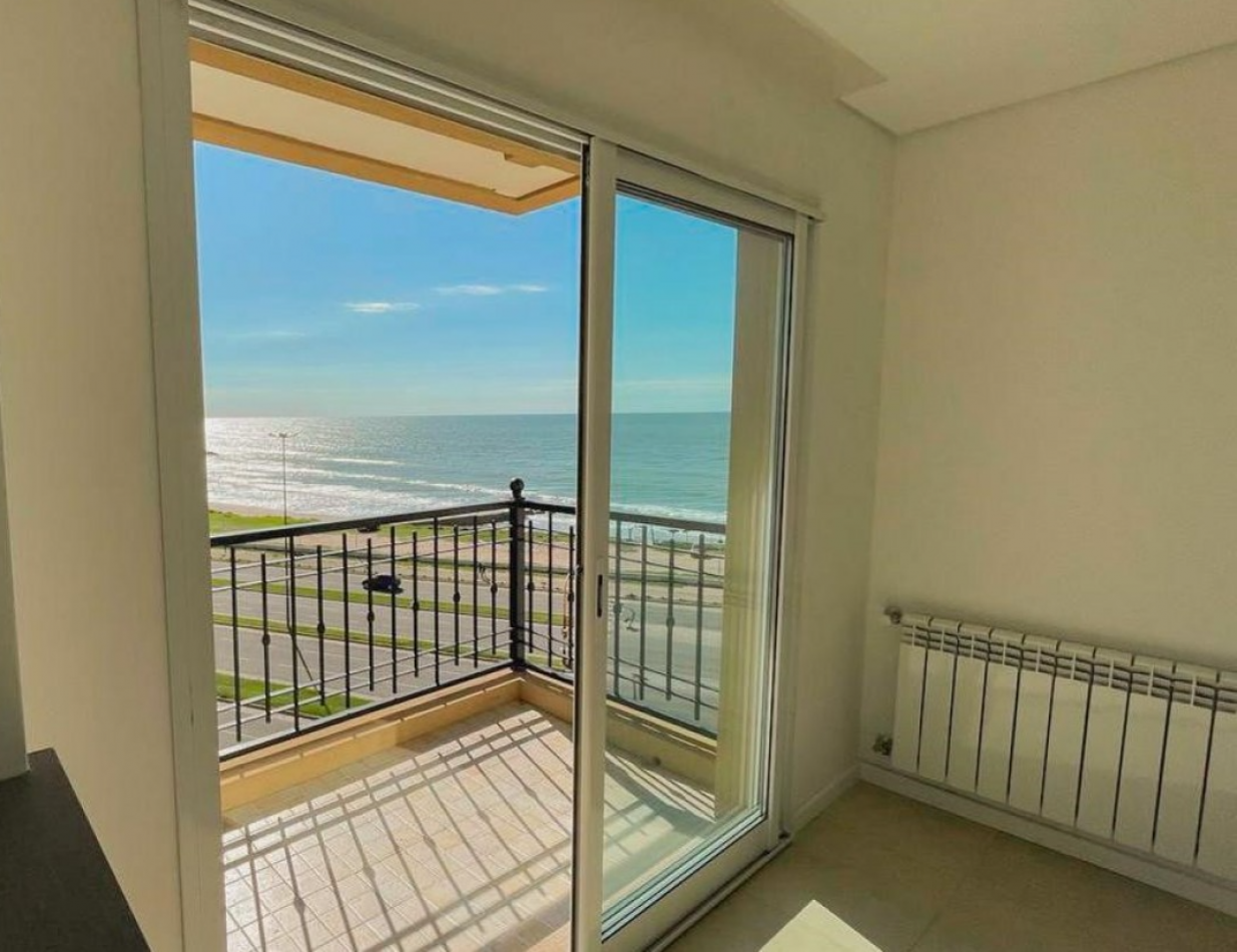 Semipiso de 2 ambientes a estrenar con vista al mar. Zona norte