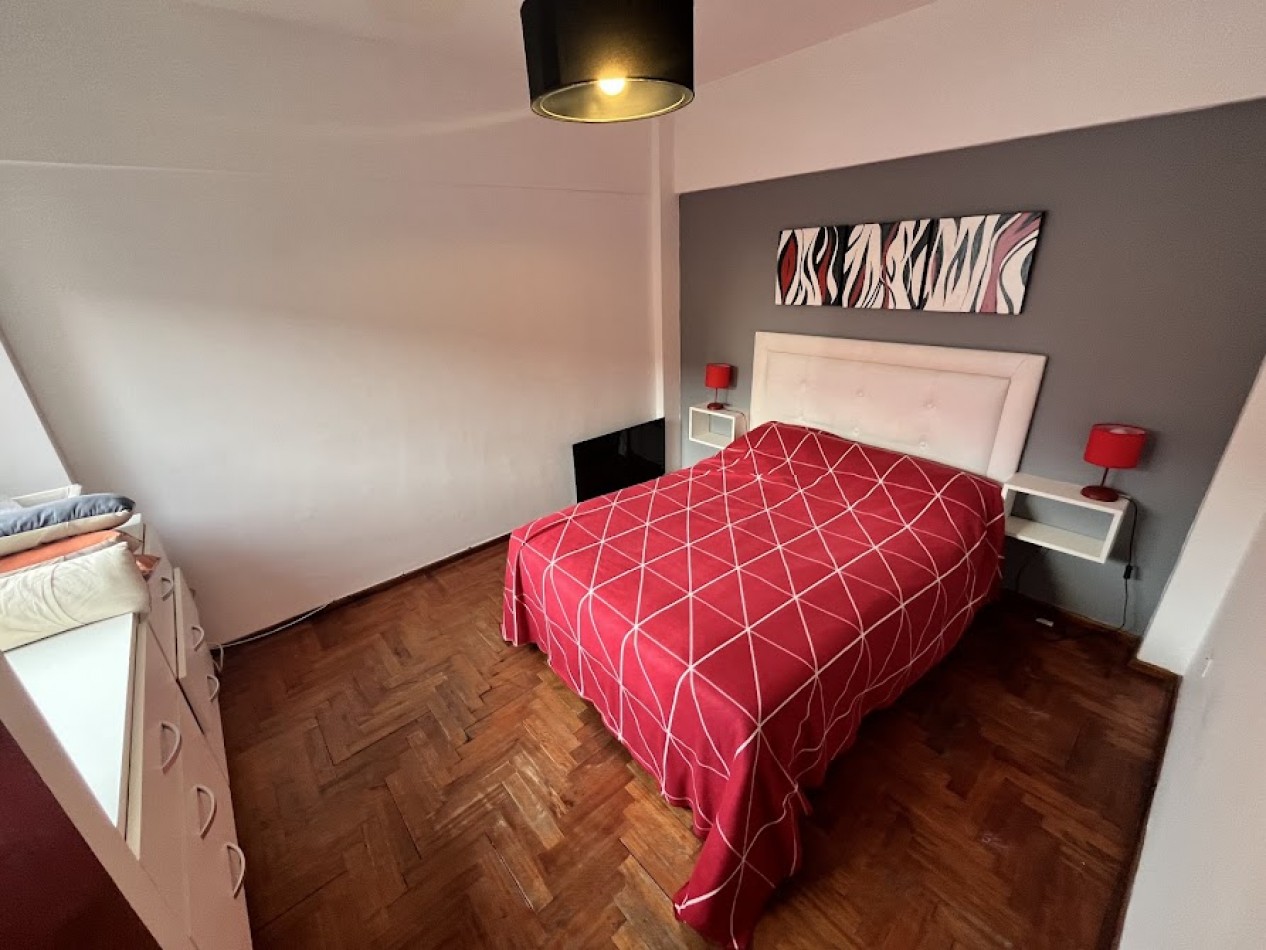 ALQUILER TEMPORAL PARA 5 PERSONAS CON COCHERA Y BALCON - LA PERLA