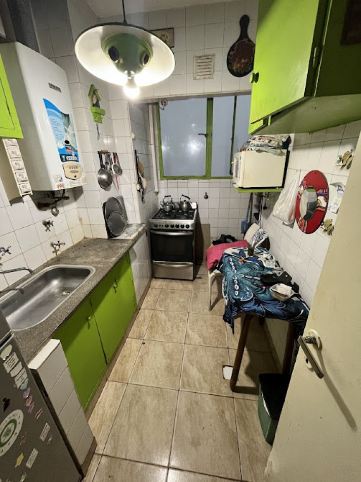 Departamento 2 amb. Luminoso  sobre calle Santa Fe