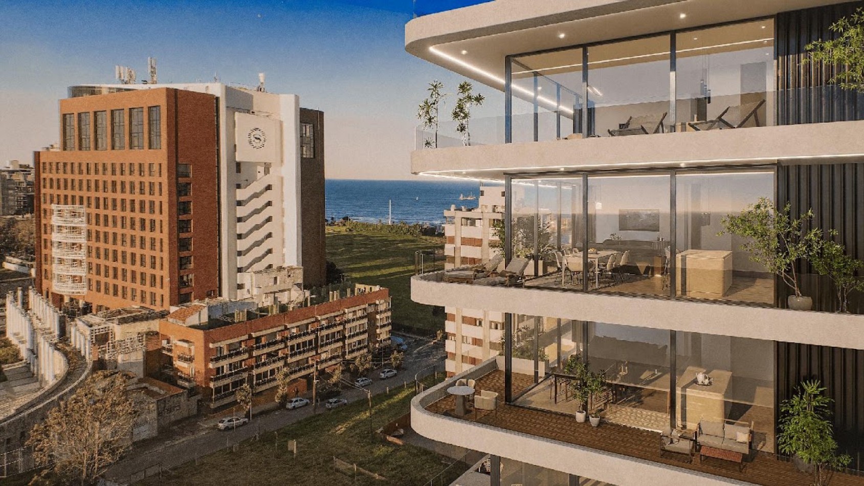 Diseña tu futuro: Departamentos en pozo a pasos del mar en Playa Grande
