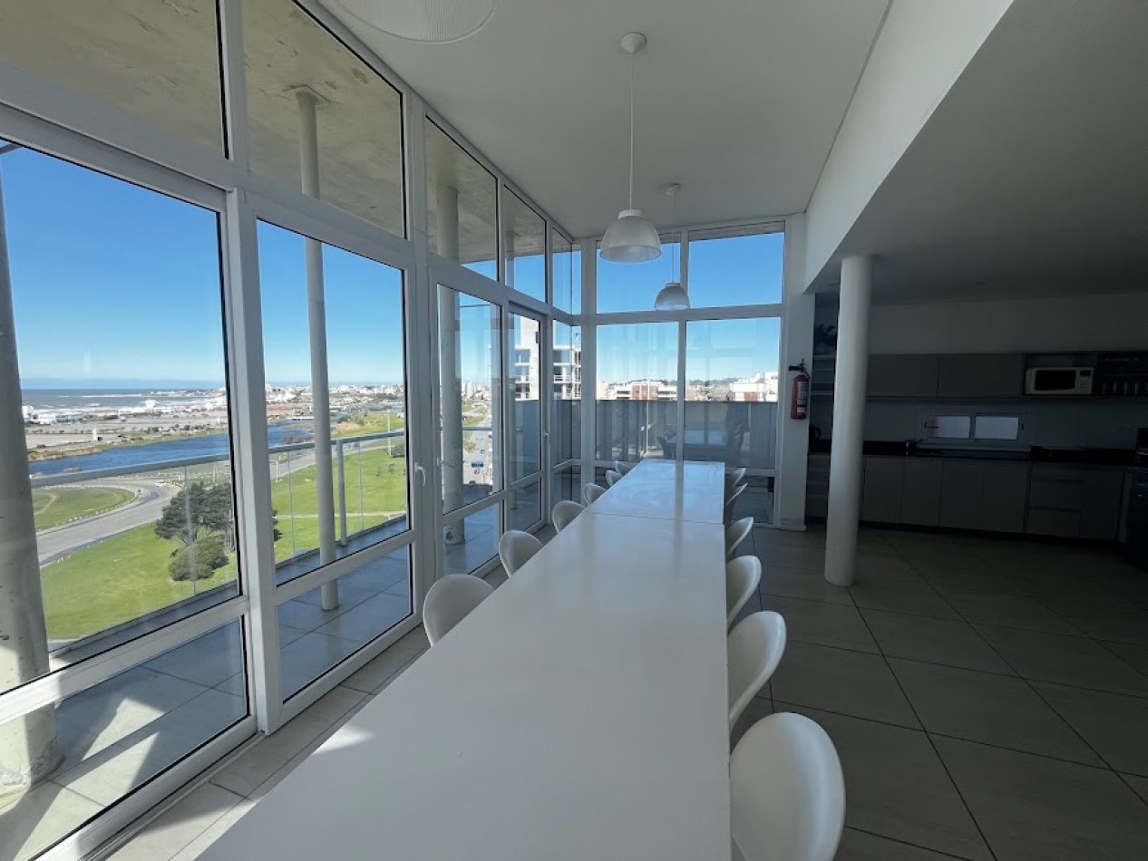 Alquiler 24 M Semipiso de 4 Ambientes con Vistas Panoramicas al Mar - Punta Mogotes