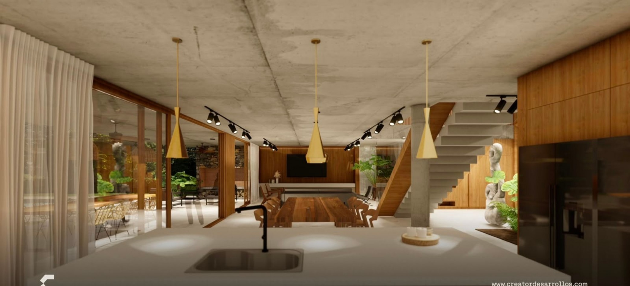 CASA 7 AMBIENTES DE DISEÑO EN PINAMAR NORTE ENTRE EL BOSQUE Y EL MAR