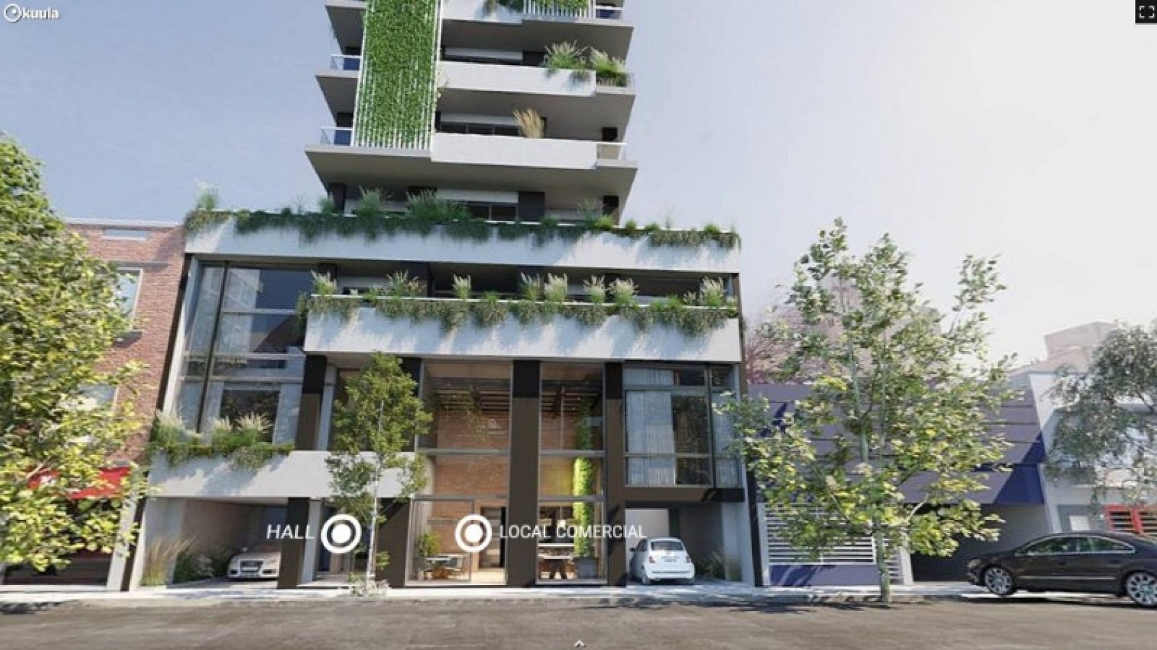 Departamento en pozo de 2 ambientes al frente - Piso 6 -Punta de Arenas VI - Entrega septiembre 2028